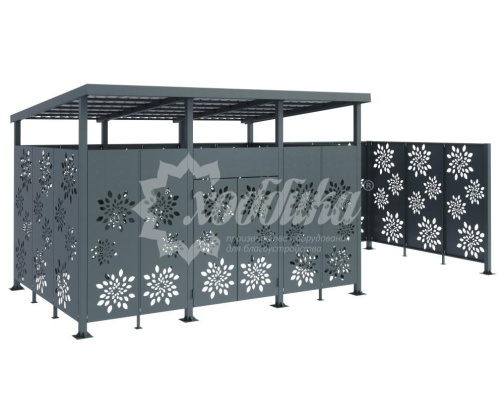 Контейнерная площадка для ТБО Хоббика «МАФ - 9»