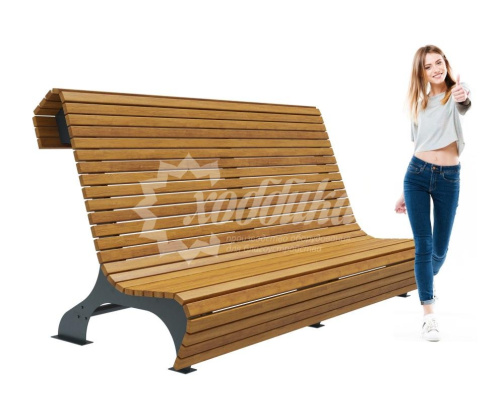 Скамейка стальная Хоббика «Сафари»