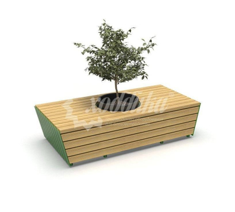 Модульная скамейка Хоббика «Экополис Комби-3»