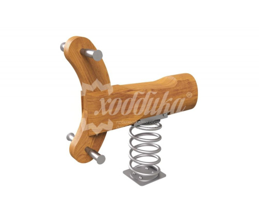 Качалка на пружине Хоббика HARDWOOD «Эко»