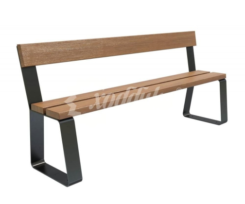 Скамейка стальная Хоббика «Колледж»